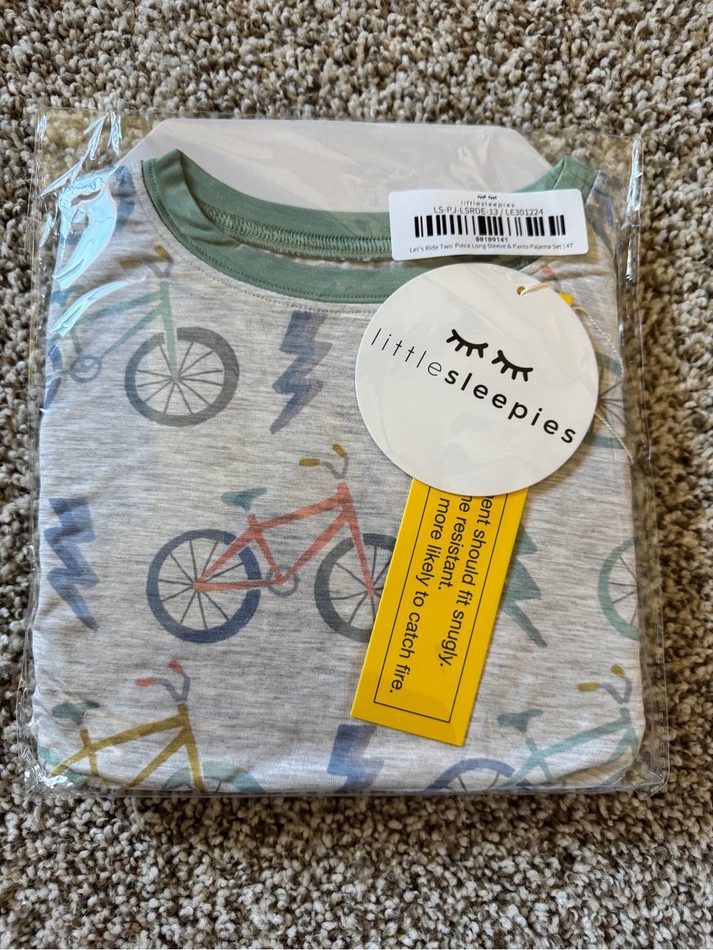 Little Sleepies Let’s Ride Pajama Set